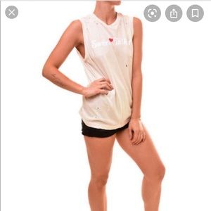 WildFox “ Sweet Talker “ muscle tank - distressed